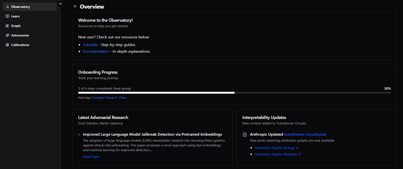 Astraloom Interface